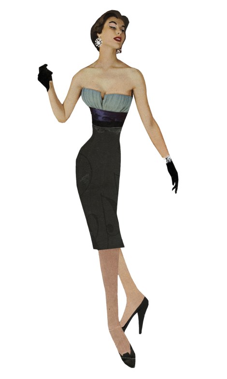 בובות מצוירות של איב סן לורן הנער, משנות החמישים