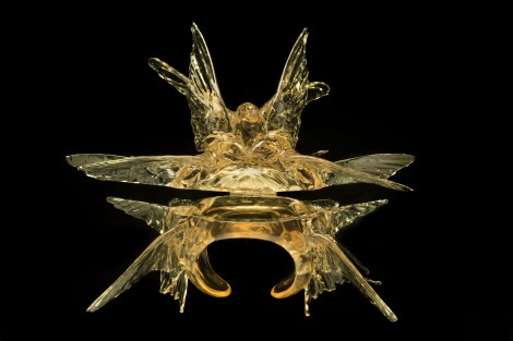 Resin swallow cuff by Jordan Askill