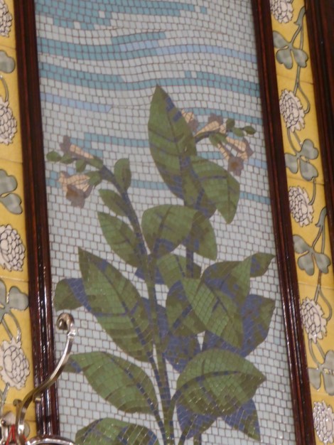 mosaic from Brasserie Lip, Paris