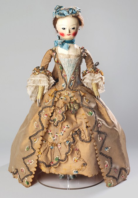 nknown maker (British, mid-18th century), Fashion doll with costume and accessories,