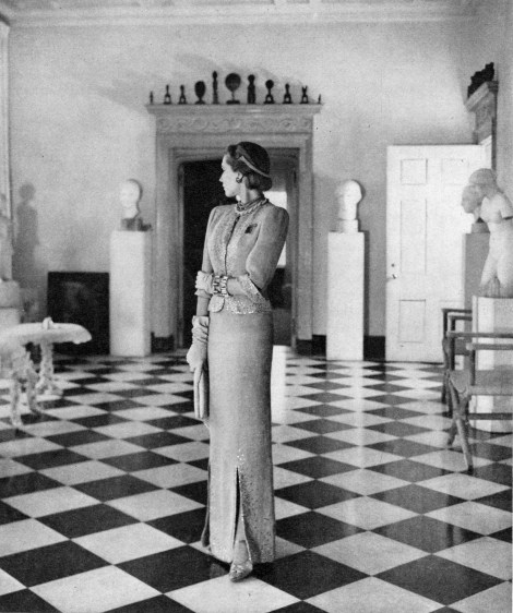 Conde Nast, Model in the Home of Princess Gourielli