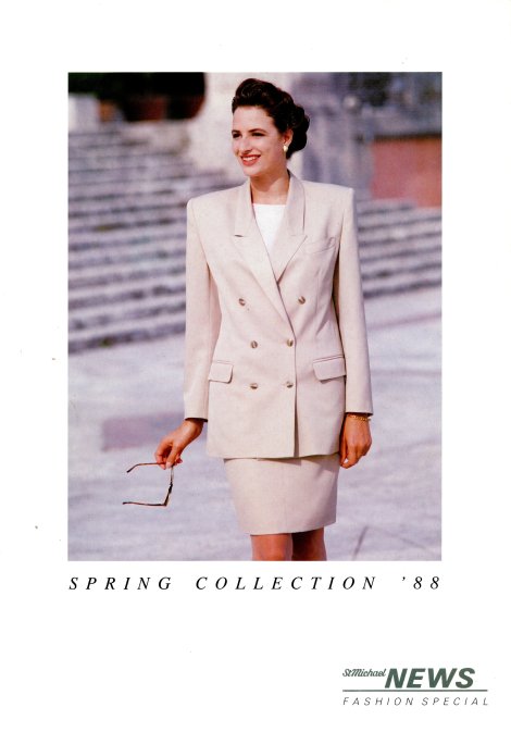 Fashion Special, Spring 1988 - Cover © Marks & Spencer Company Archive, Marks and Spencer plc