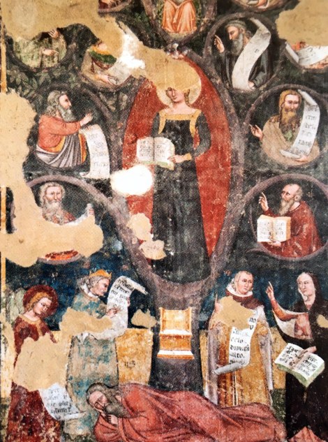 פרסקו ,albero di jess 1390