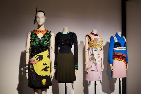 LONDON, ENGLAND - OCTOBER 12: The Vulgar: Fashion Redefined, Barbican Art Gallery, 13 October 2016 - 5 February 2017 on October 12, 2016 in London, United Kingdom. (Photo by Michael Bowles/Getty Images for Barbican Art Gallery)